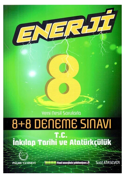 Palme Yayıncılık 8 Sınıf İnkilap Tarihi Enerji Denemeleri 8+8