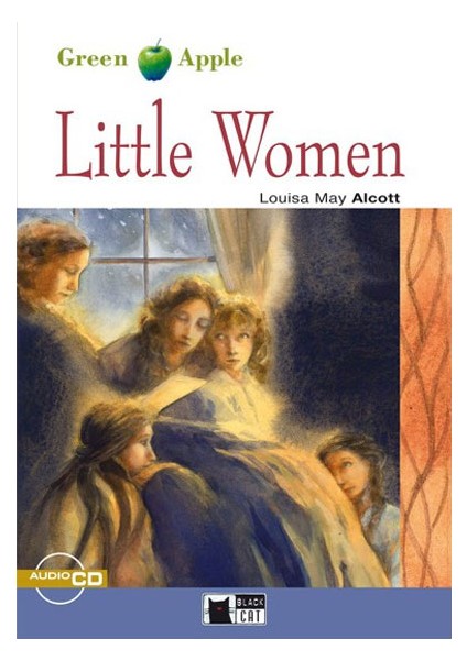 Black Cat Yayınları Little Women Greenapple Step 1  - Louisa May Alcott