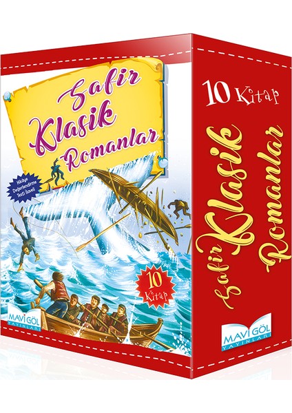 Safir Klasik Romanlar (10 Kitap + Hikaye Değerlendirme Testi)