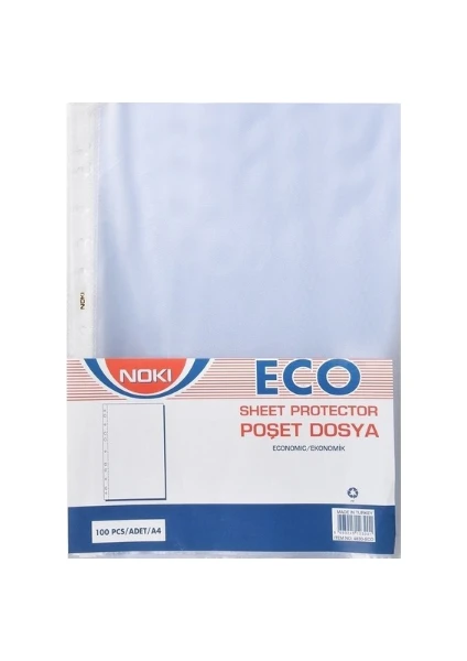 Poşet Dosya Eco 100 Lü 4830 30'lu Koli