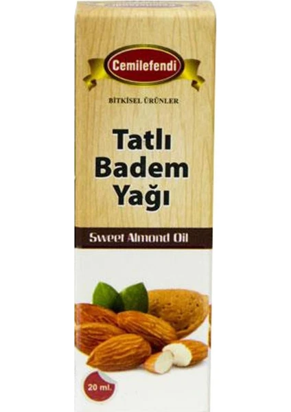 Cemil Efendi  Tatlı Badem Yağı 20 ml