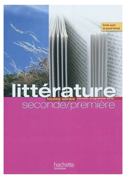L'Écume Des Lettres Littérature Toutes Séries