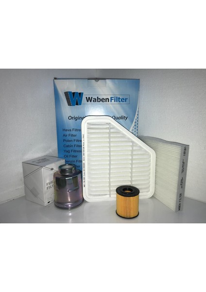 Toyota Corolla 1.4 D4D 2006-2019 Filtre Seti