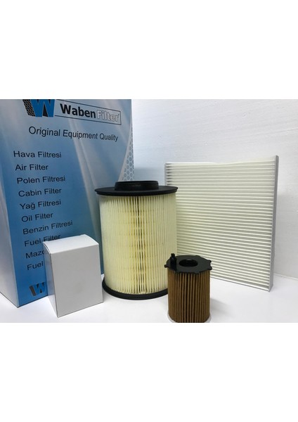 Ford Focus II 1.6 TDCI Filtre Seti (2005 Sonrası)