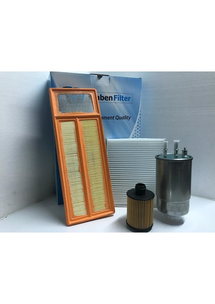 Fiat Linea Euro 5 Filtre Seti (2010 Sonrası)