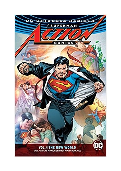 Superman Action Comics 4: The New World (Rebirth)