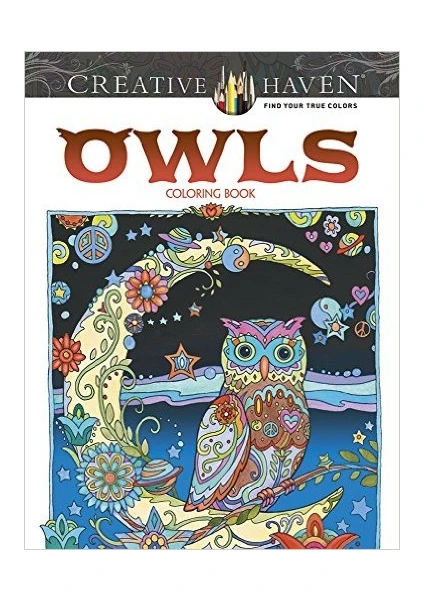 Creative Haven Owls Coloring Book