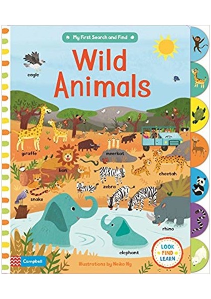 Wild Animals (My First Search And Find)