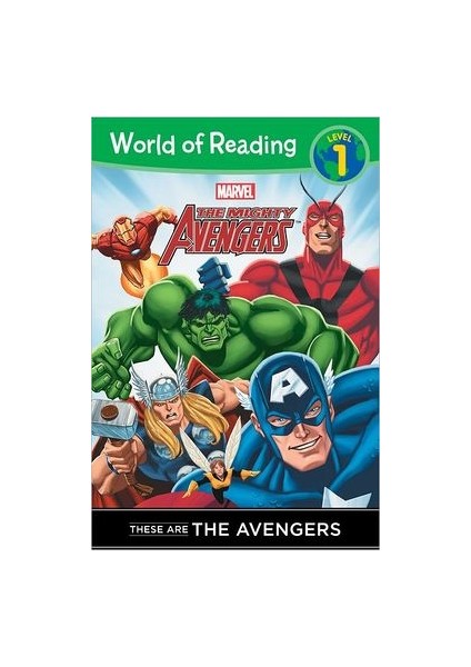 These Are The Avengers (World Of Reading, Level 1)