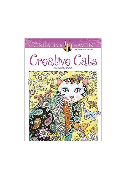 Creative Haven Creative Cats Coloring Book