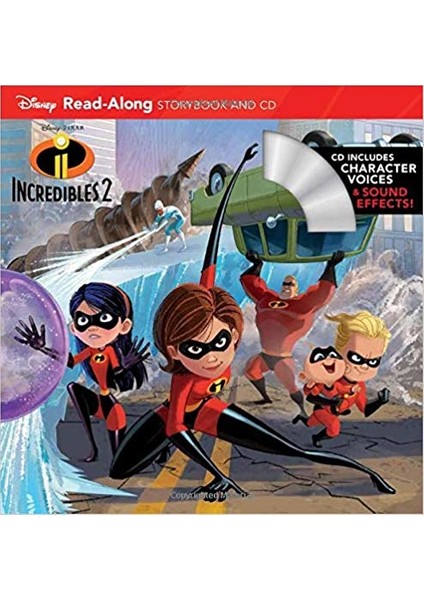 Incredibles 2 (With Cd)