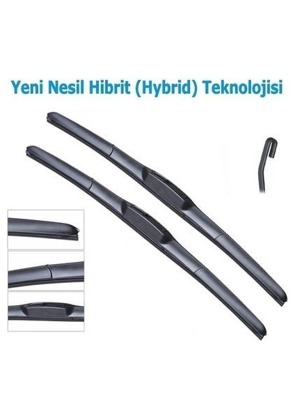 inwells Chrysler Sebring Muz Silecek Seti 2000 - 2008 55 cm + 55 cm