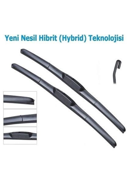 Grand Cherokee Muz Silecek Seti 53 cm + 53 cm