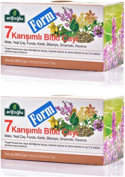 7 Karışım Çay (7in1) Form 20'li ( 2' li )