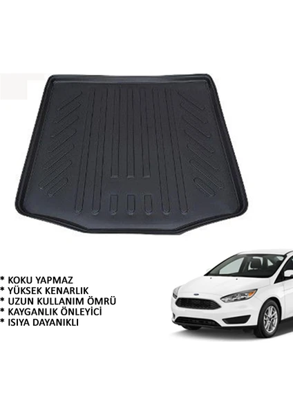 Ford Focus 4 Sedan 3D Bagaj Havuzu (2015 Ve Üzeri)