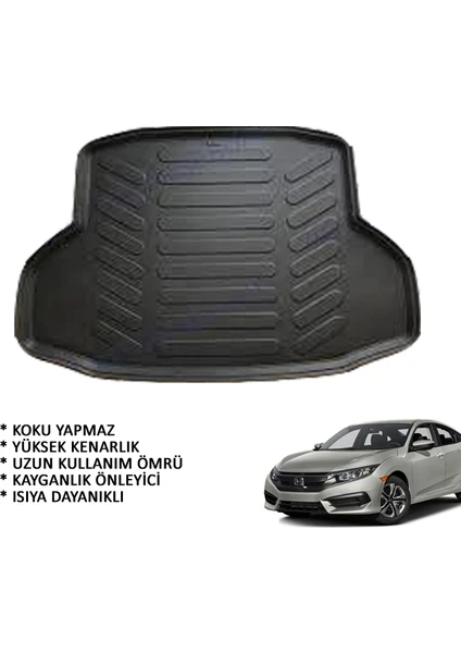 Honda Civic 3D Bagaj Havuzu (2016 Ve Üzeri)