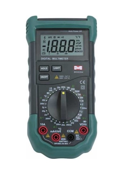 Ms 8264 Dijital Multimetre Ölçü Aleti