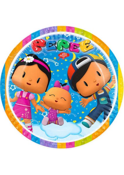 Balon Evi̇ Tabak Pepee Renkli Düşler 23 cm