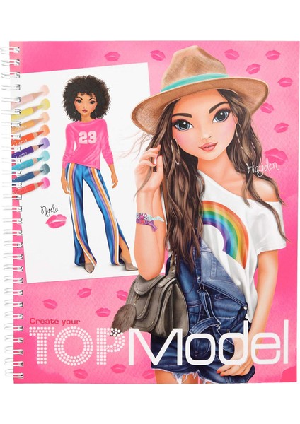 Topmodel Tasarım Boyama Kitabı 10203 - Andrea Levy
