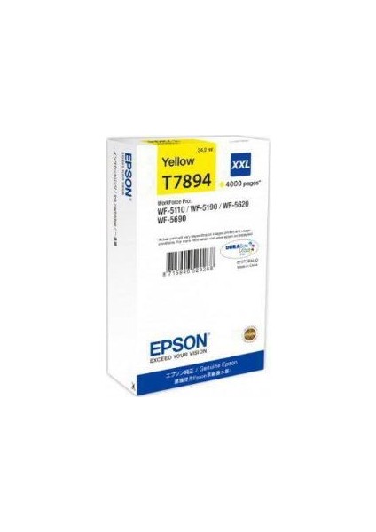 T878440 Yellow Xxl Wf-R5690 - Wf-R5190