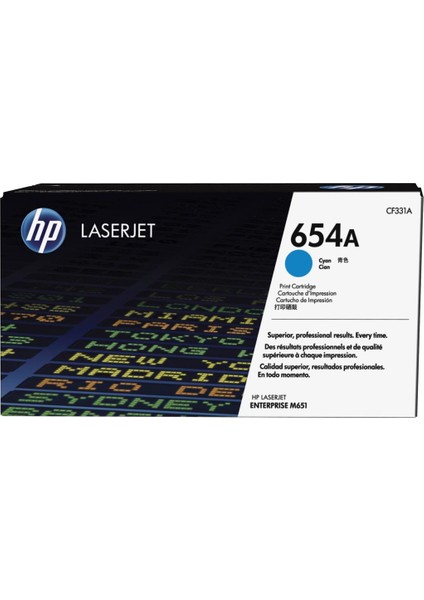 Hp 654A Sarı Original Laserjet Toner Cartridge