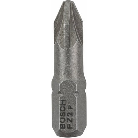 Bosch - 100'Lü Paket - Ekstra Sert Seri Vidalama Ucu - Pz 2, 25 Mm