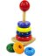 Hyd Ahşap Rainbow Stacker Ahşap Kule Oyuncak+Tangram+Zeka Küpü 3 Lü Set 3