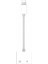 iPhone Uyumlu Lightning 2in1 Şarj + Kulaklık Dönüştürücü 3.5 mm jack Adaptör Beyaz - Model : MH-032 1