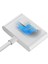 iPhone Uyumlu Lightning 2in1 Şarj + Kulaklık Dönüştürücü 3.5 mm jack Adaptör Beyaz - Model : MH-032 3