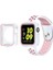 Apple Watch Uyumlu 4 40 mm N-Style Çift Renk Silikon Kılıf 2