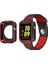 Apple Watch Uyumlu 4 40 mm N-Style Çift Renk Silikon Kılıf 2