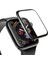 Apple Watch Uyumlu Saat 3D Kavisli Cam Ekran Koruyucu 44 mm 3