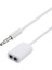 3.5 mm Stereo 4 Pin Kulaklık Çoklayıcı Kablo Aux Çoklayıcı 15 cm 4