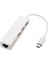 2 İn 1 Type C 3.1 Giriş 3 Port Usb 2.0 Çoklayıcı Macbook Uyumlu Hub Ve 100 Mbps Rj45 Lan Çevirici Dönüştürücü Adaptör 1
