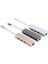 2 İn 1 Type C 3.1 Giriş 3 Port Usb 3.0 Çoklayıcı Macbook Uyumlu Metal Hub Ve 100 Mbps Rj45 Lan Çevirici Dönüştürücü Adaptör Gümüş 4