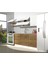 Prestij 220 MDF Hazır Mutfak Dolabı - Tezgah Dahil - Pera - Beyaz 1