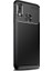 Samsung Galaxy M30 Kılıf Negro Karbon Dizayn+Nano Glass 1