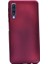 Samsung Galaxy A50 Kılıf Premier Silikon Esnek Arka Koruma Mürdüm 1
