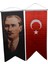 Kırlangıç Türk Bayrağı Ve Atatürk Resmi 50X120 Cm. 1