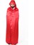 Kapüşonlu Pelerin Kırmızı 160 cm 1