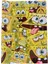 Spongebob Hazır Defter-Kitap Kabı A-4 Şeffaf 25 Li (25 Adet 1 Paket) 1