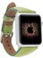 Apple Watch Uyumlu Deri İnce Kordon 38/40mm-G16 Yeşil 1