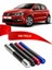 VW Polo Uyumlu Karbon Desenli Çubuk Metal Radio Anteni - Siyah 2