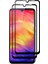 Xiaomi Redmi Note 7 5DTam Kaplayan Tamperli Cam Ekran Koruyucu Curved Kırılmaz Kenar - Siyah 1