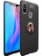 Xiaomi Redmi Note 7 Kılıf Autofocus Shockprof Ravel Yüzüklü Standlı Slikon Kapak Siyah Rose Gold 1