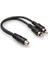 Rca (F) <-> Dual Rca (M) Y-Kablo 1