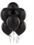 Siyah Düz Renk Balon 25' li 1