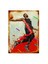 Ahşap Tablo Lebron James Nba 1