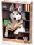 Kitap Okuyan Husky Ahşap Puzzle 1000 Parça (KT09-M) 1