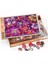 King Of Puzzle Mor Menekşeler Ahşap Puzzle 204 Parça (BC05-CC)                2